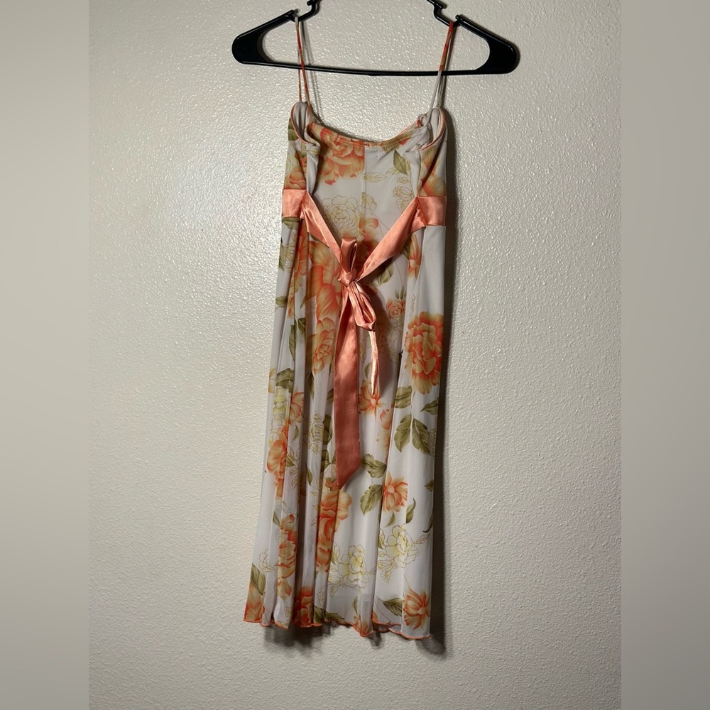90s Y2K Vintage Retro Trixxi
Womens Floral  Dress Juniors size M - Picture 10 of 11